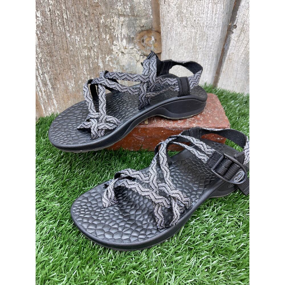 Chaco Updraft EcoTread X2 Outdoor Gray Waves Sandals US Women's 7